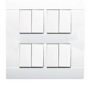 MK Midas 8M Square Front Plate, SS2008V (Pack of 5 Pcs)