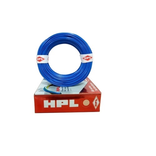 HPL 16 Sq.mm Blue Insulated Unsheathed Industrial Cables, HHR001600100 (100 mtr)