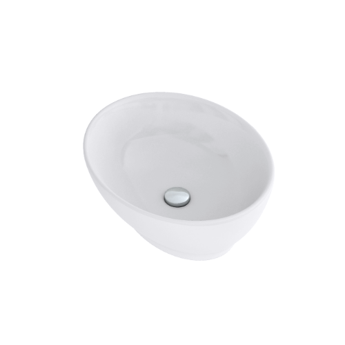 Hindware Pearl Over Counter Table Top Wash Basin, 91088