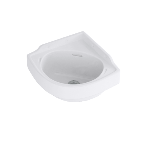 Hindware 45x39 Corner-B Corner Wash Basins, 10031