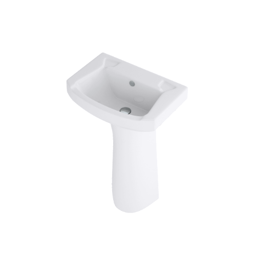 Hindware 55x40 Viking Pedestal Wash Basin, 10008