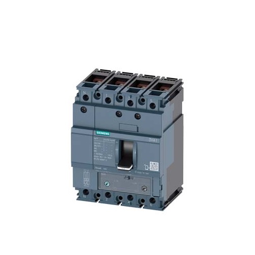 Siemens Sentron MCCB, 250 A, 4 Pole, 3VA1225-4GF42-0AA0