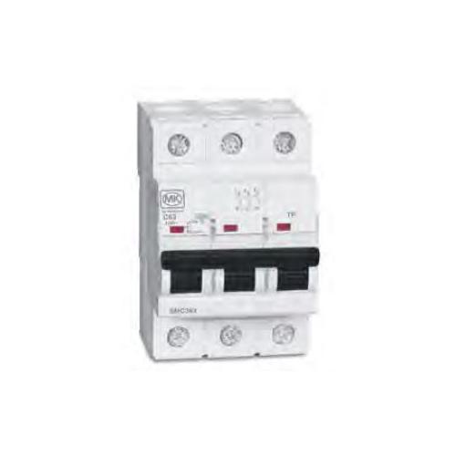 MK Sentry 63A 3P Miniature Circuit Breaker, SMC363