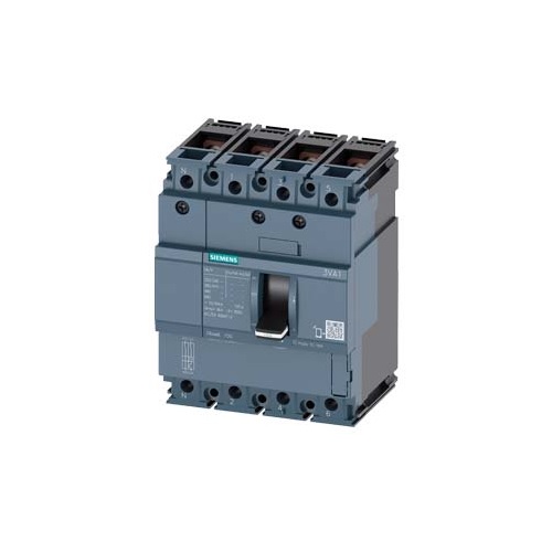 Siemens Sentron MCCB, 100 A, 4 Pole, 3VA1010-3ED42-0AA0