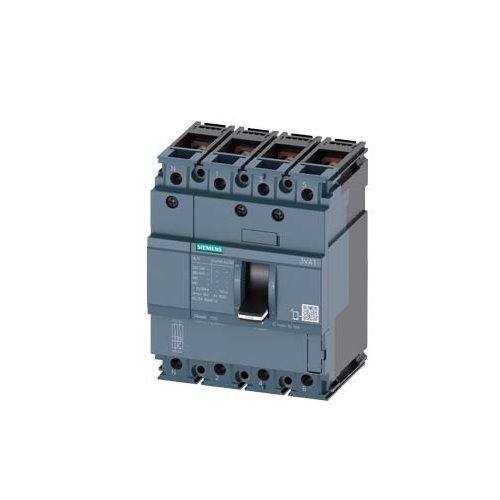 Siemens Sentron MCCB, 25 A, 4 Pole, 3VA1025-3ED42-0AA0