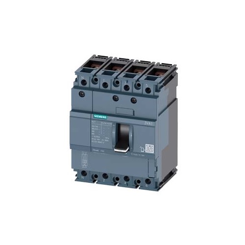 Siemens Sentron MCCB, 20 A, 4 Pole, 3VA1020-3ED42-0AA0