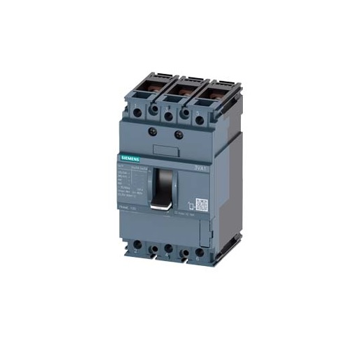 Siemens Sentron MCCB, 160 A, 3 Pole, 3VA1116-3ED32-0AA0