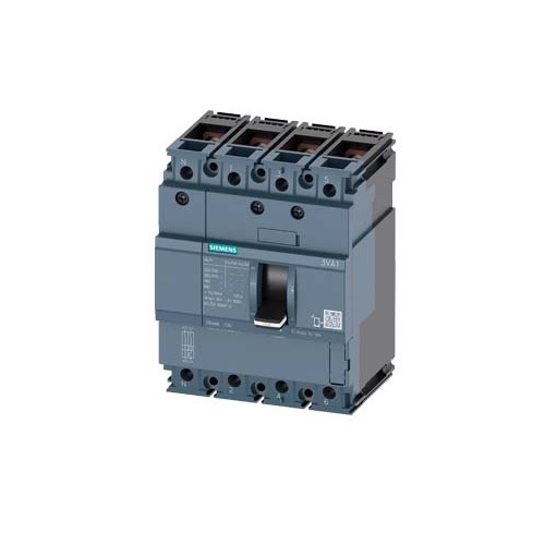 Siemens Sentron MCCB, 100 A, 4 Pole, 3VA1010-2ED42-0AA0