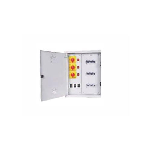 L&T 12 Way IP43 Double Door Phase Selector Distribution Board, PHC12DDB