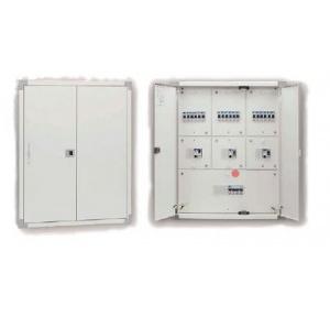 L&T 12 Way IP43 Double Door Phase Segregated Distribution Board, PHS312DDB