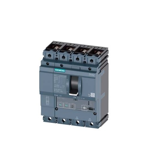 Siemens Sentron MCCB, 100 A, 4 Pole, 3VA2010-4HL42-0AA0