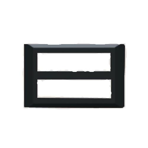 L&T 16M Entice Modular Cover Plate With Grid Frame, CB91116FG01