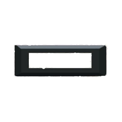 L&T 8M Entice Modular Cover Plate With Grid Frame Horizontal, CB91308FG01