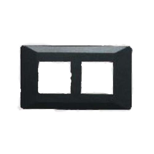 L&T 4M Entice Modular Cover Plate With Grid Frame, CB91104FG01