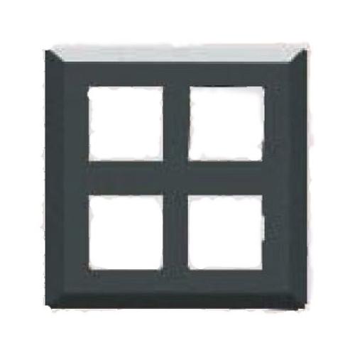 L&T 8M Entice Cover Plate With Grid Frame Square, CB91208FE01