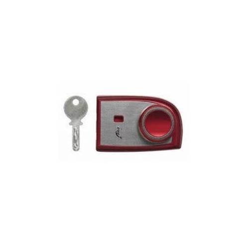 Godrej Astro 2C Ruby Red EXS Rim Lock, 7024