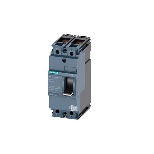 Siemens Sentron MCCB, 100 A, 2 Pole, 3VA1110-3ED22-0AA0