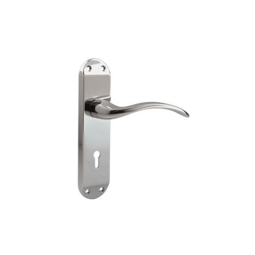 Godrej ELC 02 Chrome Combipack with 6 Lever Mortise Lock, 7386