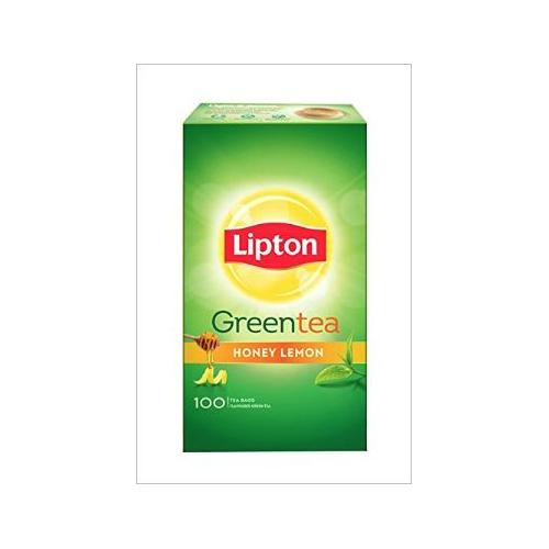 Lipton Honey Lemon Green Tea Bags (Pack of 25 Pcs)