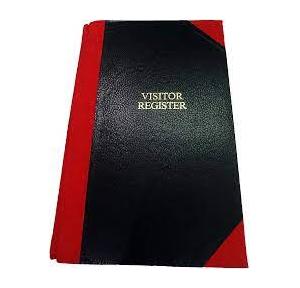 Saraswati Visitor's Register 70 GSM Ledger Paper 200 Pages .