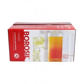 Borosil Tumbler Vision Glass 295ml Pack of 6