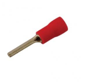 Pin Type Red Lugs, 4-6 Sq mm (Pack of 100 Pcs)