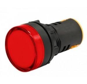 Panel Mount LED Indicator Round, 240V AC (Red)