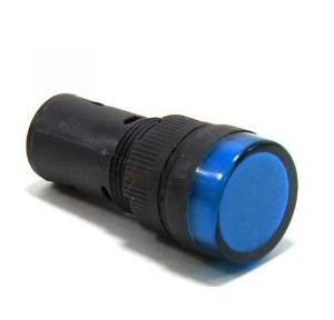 Panel Mount LED Indicator Round, 240V AC (Blue)