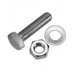 Stainless Steel 16mm Nut Bolt With 2 Inch Washer