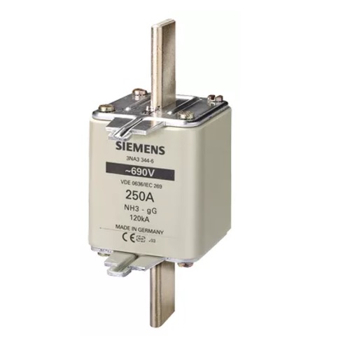 Siemens HRC Fuses (DIN)  3NA33606RC, 400 A (Pack of 3 Pcs)