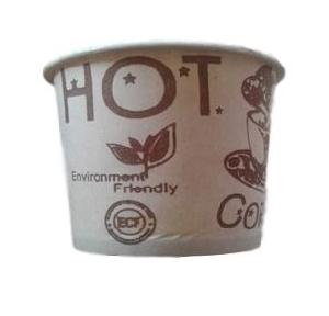 Disposable Paper Cup 100 ml Pack of 100 Pcs