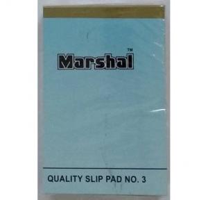 Marshal Unrolled Top Opening Scribbling Pad No.3, Size: 1/8 (40 Pages)