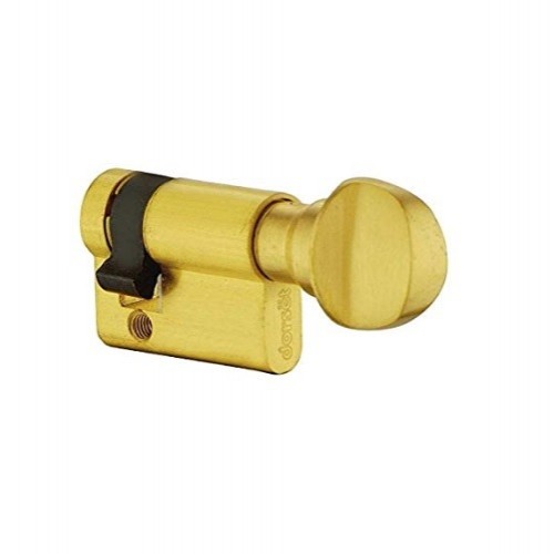 Dorset Euro Profile Half Cylinder Lock CL 204 H PT One Side Knob 80 mm