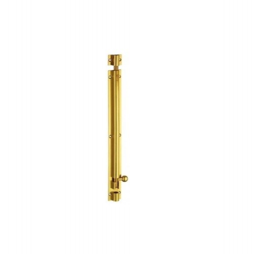 Dorset Brass Tower Bolt With Screw 3 Inch (Full Gold), TB R310