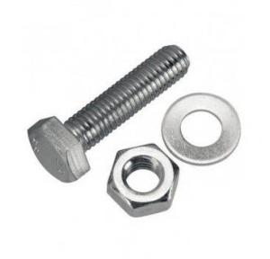 Stainless Steel Nut Bolt with Washer, 12x60 mm