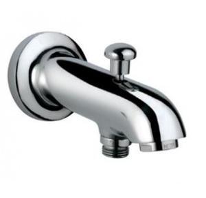 Jaquar Bath Tub Spout With Button Attachment 3/4 Inch, SPJ-CHR-461