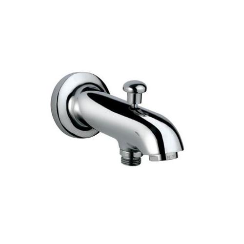 Jaquar Bath Tub Spout With Button Attachment 3/4 Inch, SPJ-CHR-461