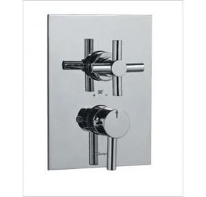 Jaquar Concealed Shower Mixer with Thermostatic Control Cartridge, SOL-CHR-6651