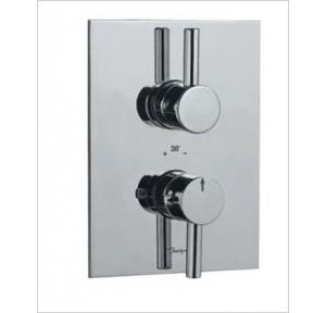 Jaquar Concealed Shower Mixer with Thermostatic Control Cartridge, FLR-CHR-5651