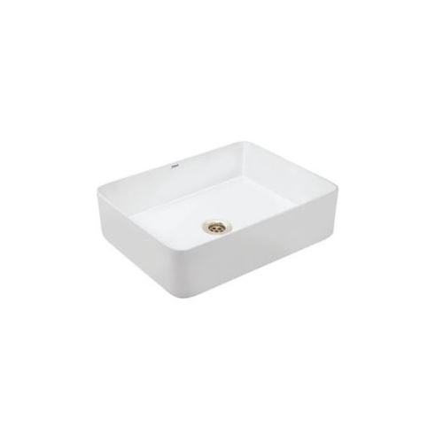 Jaquar JDR Rectangular Thin Rim Table Top Basin 525x415x140 mm, JDS-WHT-25907N