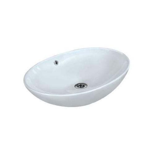 Jaquar Oval Table Top Basin 630x425x160 mm, JDS-WHT-25901