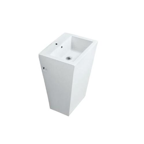 Jaquar Kubix Floor Standing Basin 510x445x840 mm, KUS-WHT-35401