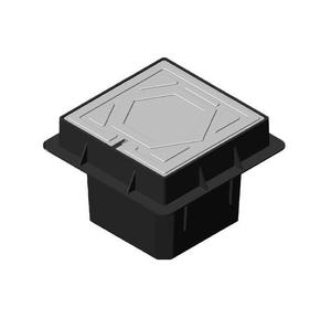 HDPE Earth Pit Cover, 1ft x 1ft