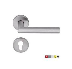 Dorma Lever Handle With 6501 Roses,  Pure 8906