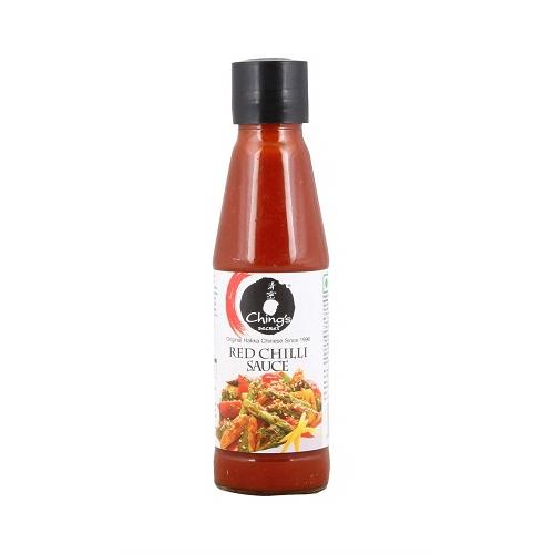 Chings Red Chilli Sauce Bottle, 200gm