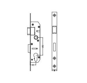 Dorma Narrow Stile Sash Lock 20x25 mm, XL-C 2013