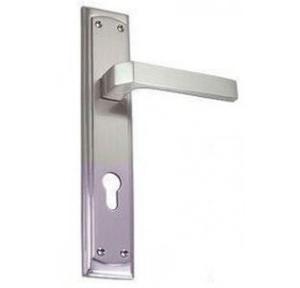 Dorset Pert Silver Chrome Door Lever Handle 240 mm, PER 10 SC