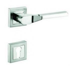 Dorset Lusia Silver Chrome Door Lever Handle 52.2mm, LI OR SC