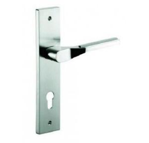 Dorset Lusia Silver Chrome Door Lever Handle 240mm, LI 10 SC