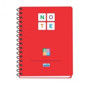 Solo NA578 Note Book 3 Color, Size: A5 (140 Pages)